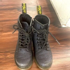 blue glitter Dr.martens  size 11